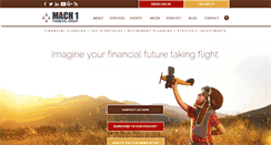 Desktop Screenshot of mach-1financial.com